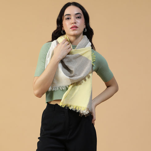 Organic Handwoven Cotton Stole